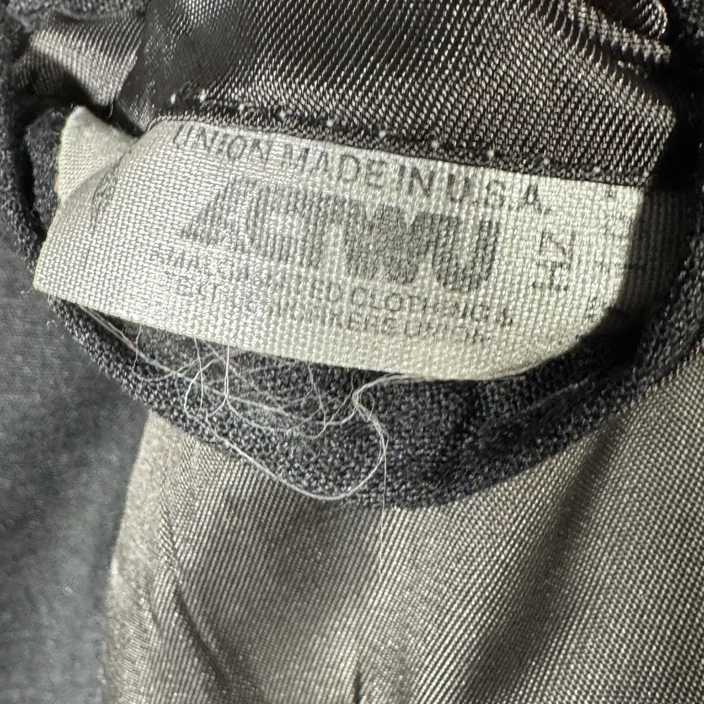 Polo Ralph Lauren Blazer Mens 44 Gray Wool Sport Coat Jacket Made USA Classic - Picture 6 of 12